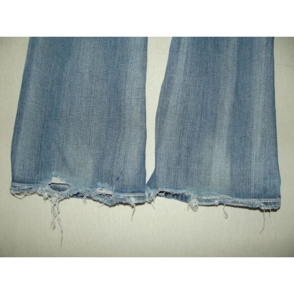 Vanity Jeans 28W X 33L Low Rise Flare Leg embellished pocket flaps embroidered - Picture 8 of 10